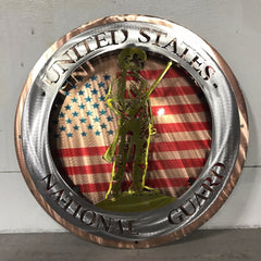 Double Plate US National Guard
