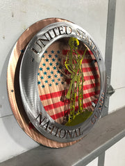 Double Plate US National Guard