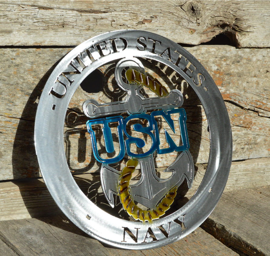 Medallion US Navy Anchor